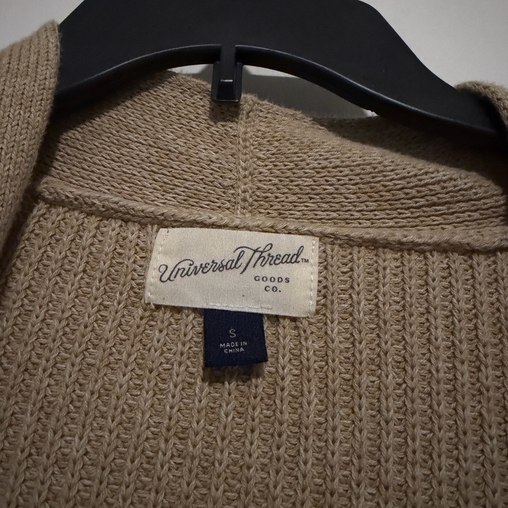 Universal Thread Tan Women's Cardigan - Picture 3 of 3